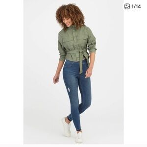 SPANX Women's Skinny Jeans - Blue